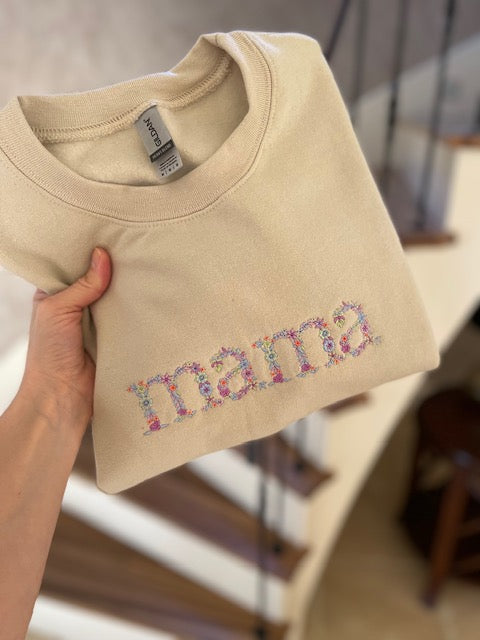 Beige MAMA floral